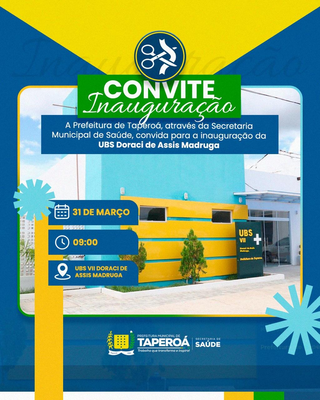 Convite de Inaugura��o